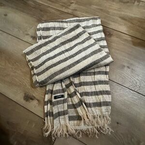 JCrew silver scarf